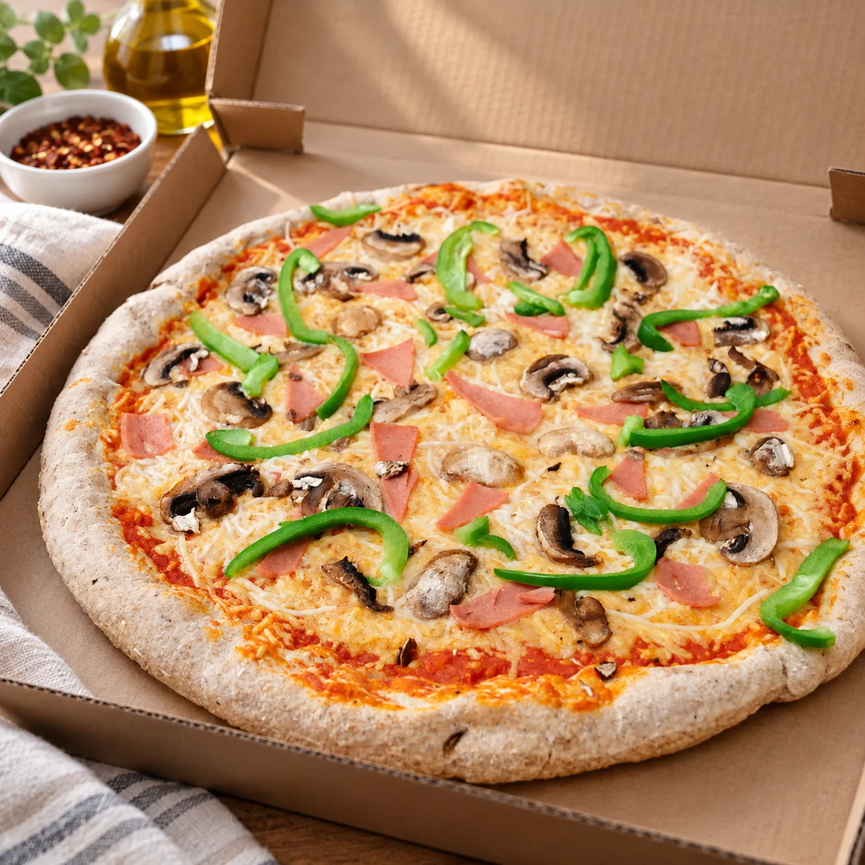 Pizza vegetariana Nutry-Tasty