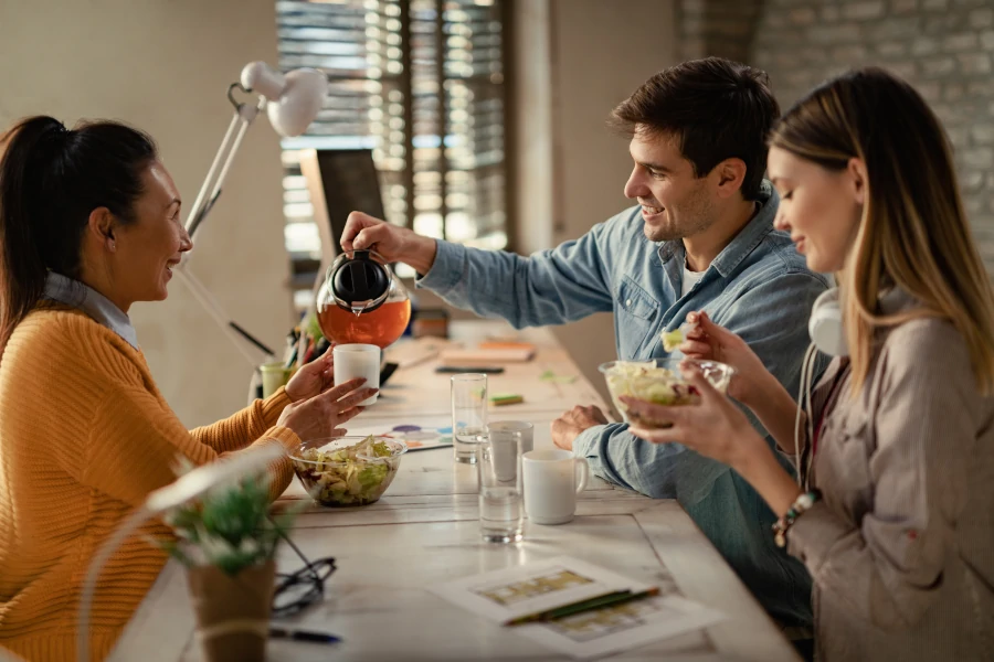 Planes semanales con comida saludable