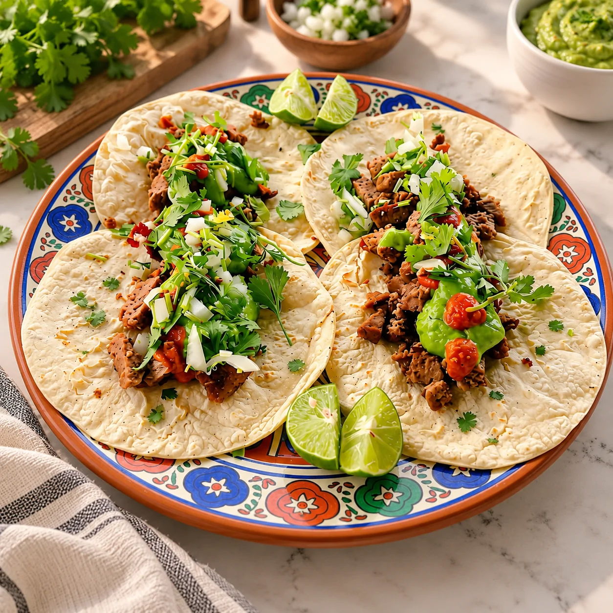 Tacos de seitán Nutry-Tasty